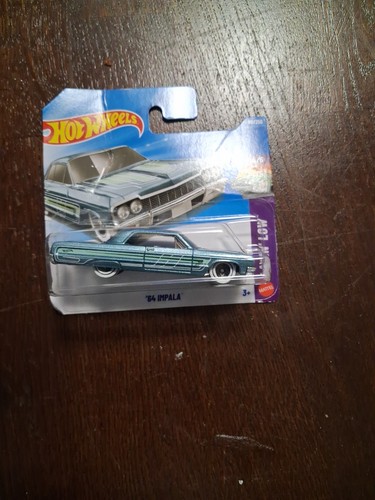 Hot wheels impala cyan - wheels, 64