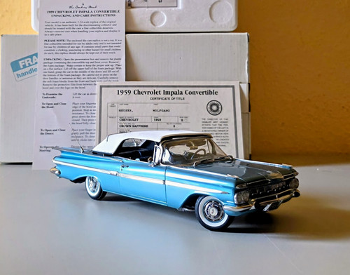 Franklin mint 1959 chevrolet - franklin,